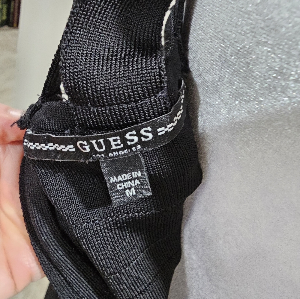 Guess Black Bodycon Bandage Dress - Picture 6 of 6